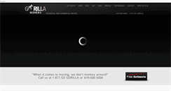 Desktop Screenshot of gorillamovers.com